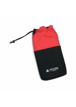 4GAMERS Officially Licensed Clean 'n' Protect Pouch Case Red & Black For PSVITA (Used)