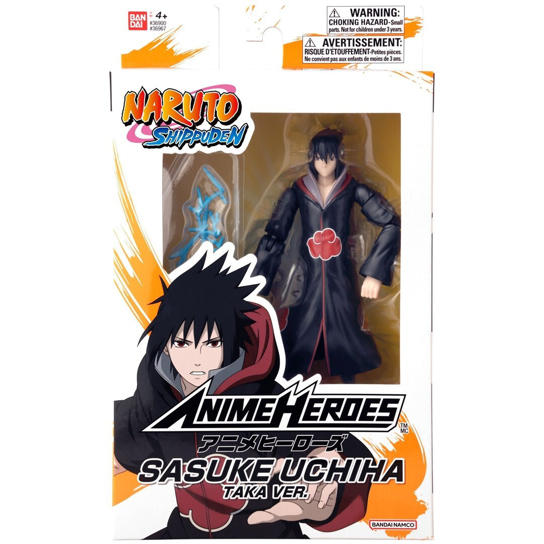 ANIME HEROES NARUTO - UCHIHA SASUKE TAKA. VER. NEW