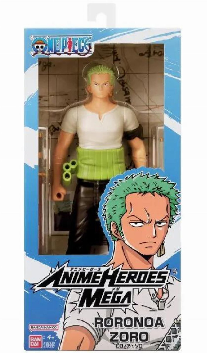 ANIME HEROES ONE PIECE MEGA - RORONOA ZORO NEW