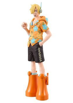 BANPRESTO ONE PIECE DXF THE GRANDLINE SERIES - EGGHEAD SANJI NEW