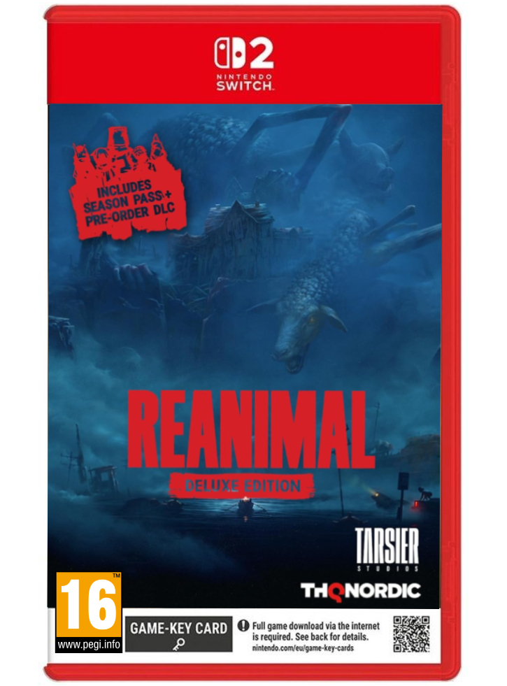Reanimal Deluxe Edition (Game-Key Card) Nintendo Switch 2 NEW