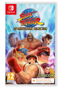 Street Fighter 30th Anniversary Collection (Code In Box) Nintendo Switch NEW