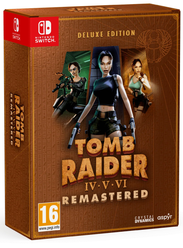 Tomb Raider IV-VI Remastered (Deluxe Edition) Nintendo Switch NEW