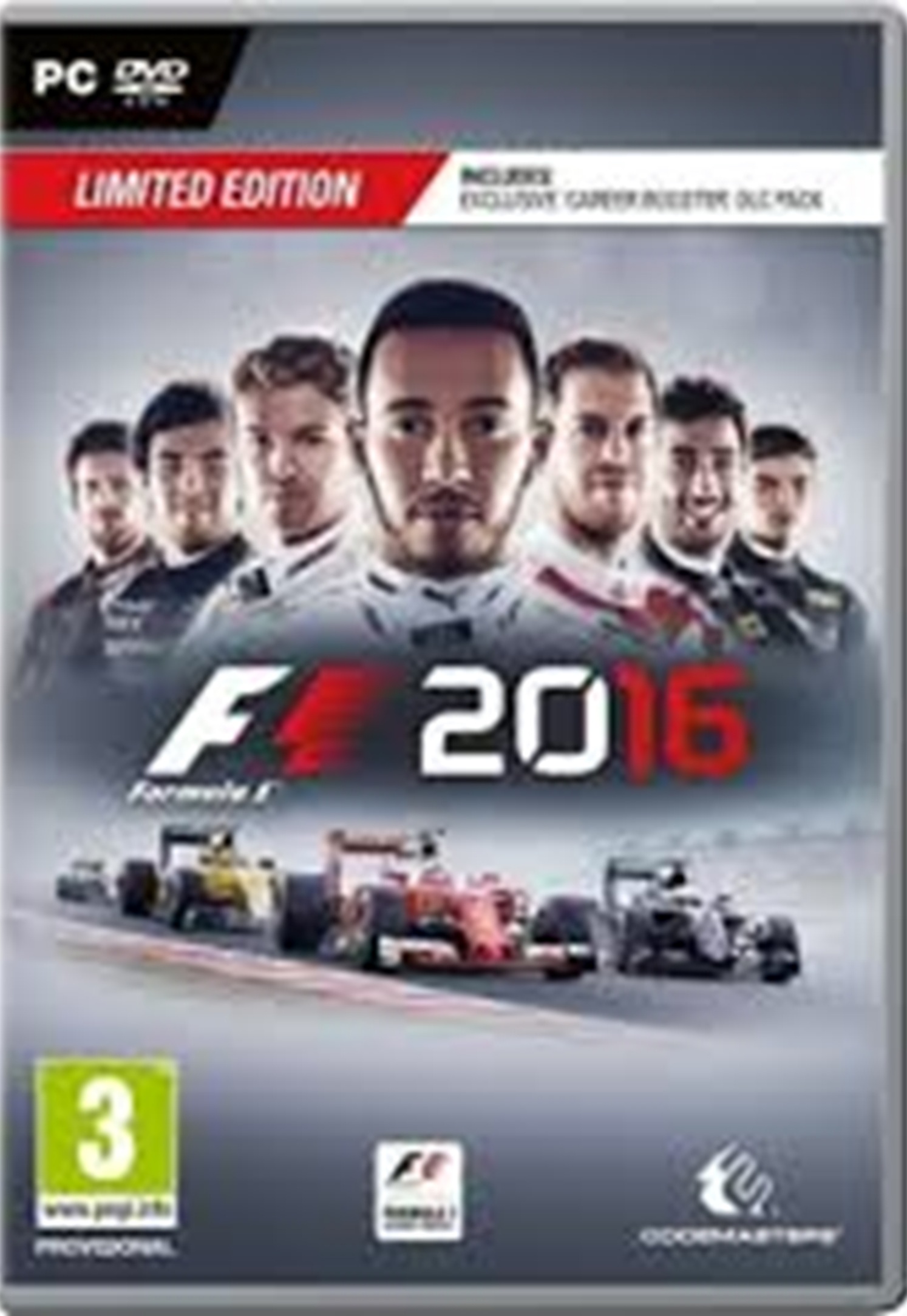 F1 2016 PC (NEW) Limited Edition