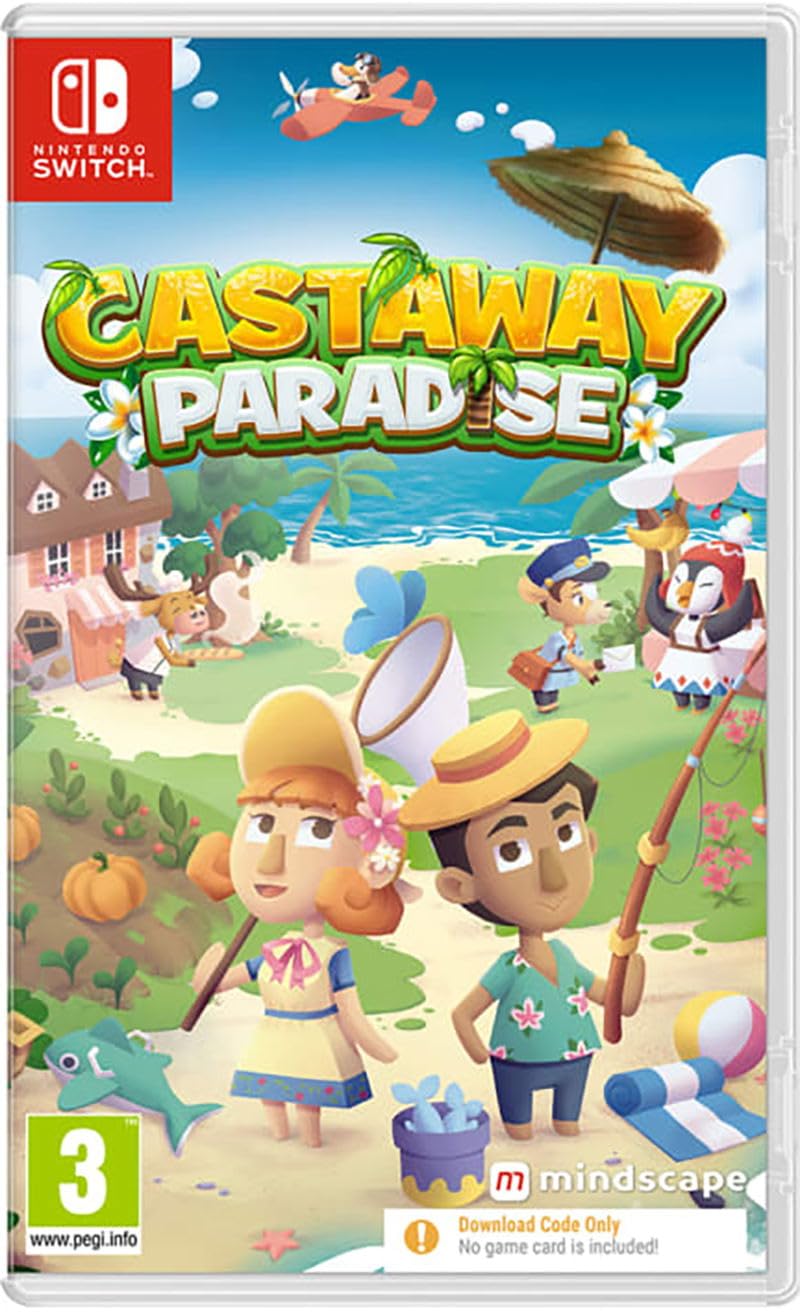 Castaway Paradise (Code In A Box) Nintendo Switch NEW