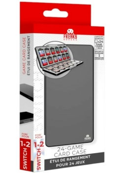 Freaks & Geeks 24-Game Card Case For Switch 1/2 NEW