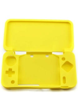 New 2DS XL Silicone Skin Case Yellow (OEM) (Used)