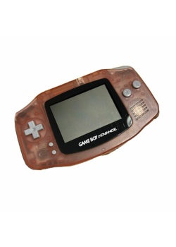 Nintendo Gameboy Advance Console Transparent Pink (Used)